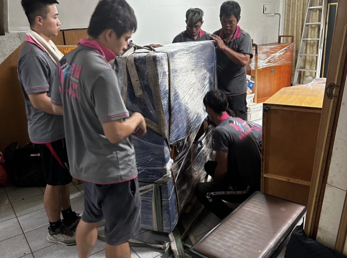 櫃位搬運前準備